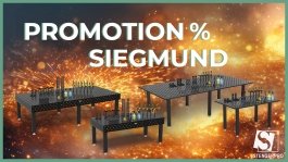 Promo exceptionnelle sur les tables Siegmund !