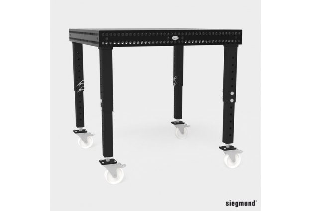 Pied réglable en hauteur 550-950 - Pieds de table 16 - Accessoires pour  tables